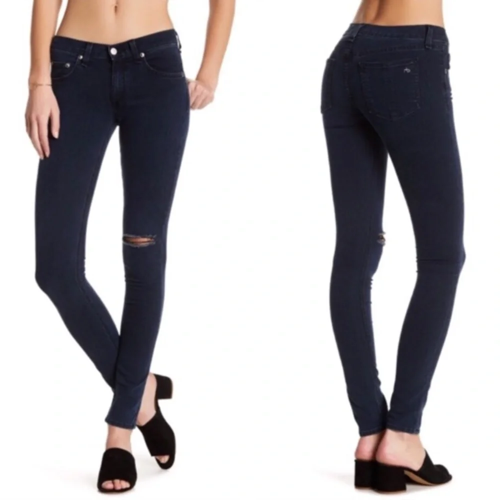 NWT • Rag & Bone • The Skinny Jean Terra Blues 25